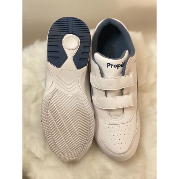 Propet Tour Walker Orthopedic Comfort Support White Sneakers Diabetic Sz 9.5 X2E - Picture 7 of 8